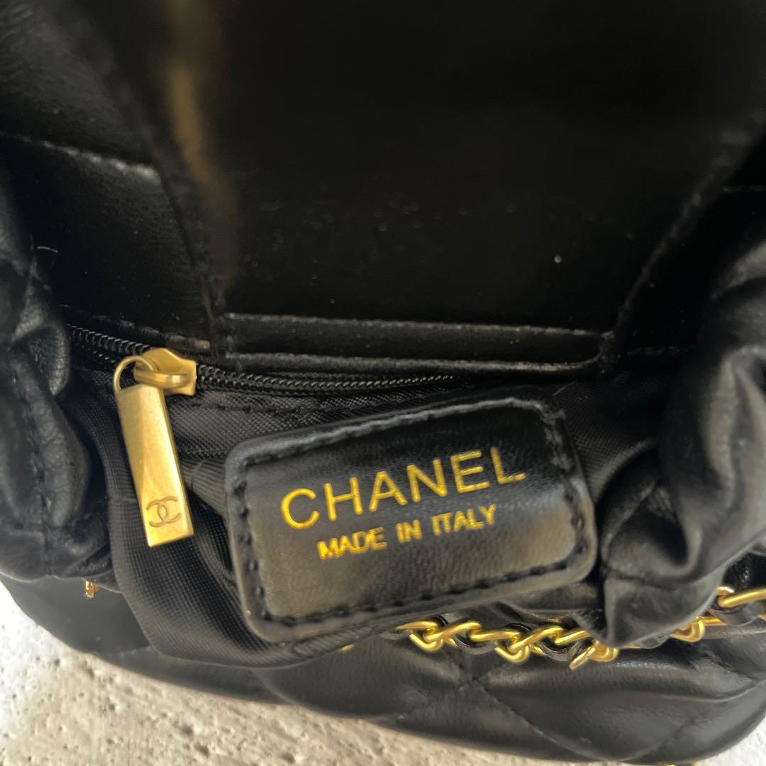 【新品未使用】CHANEL ブラック ショルダーバッグ