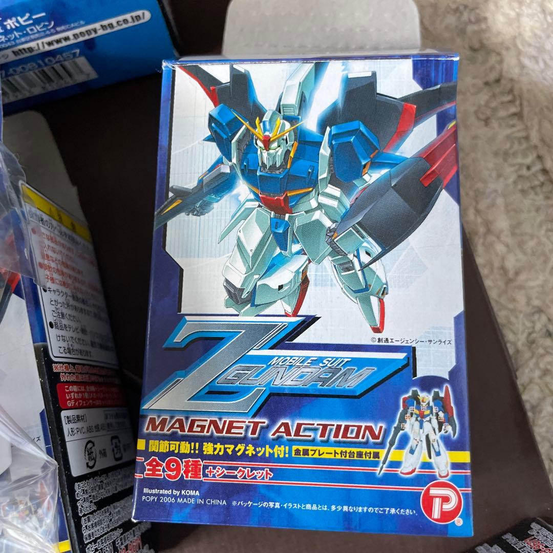 Zガンダム　マグネットアクション 全9種セット