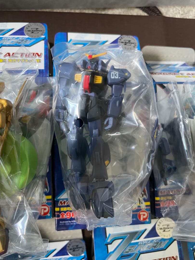 Zガンダム　マグネットアクション 全9種セット