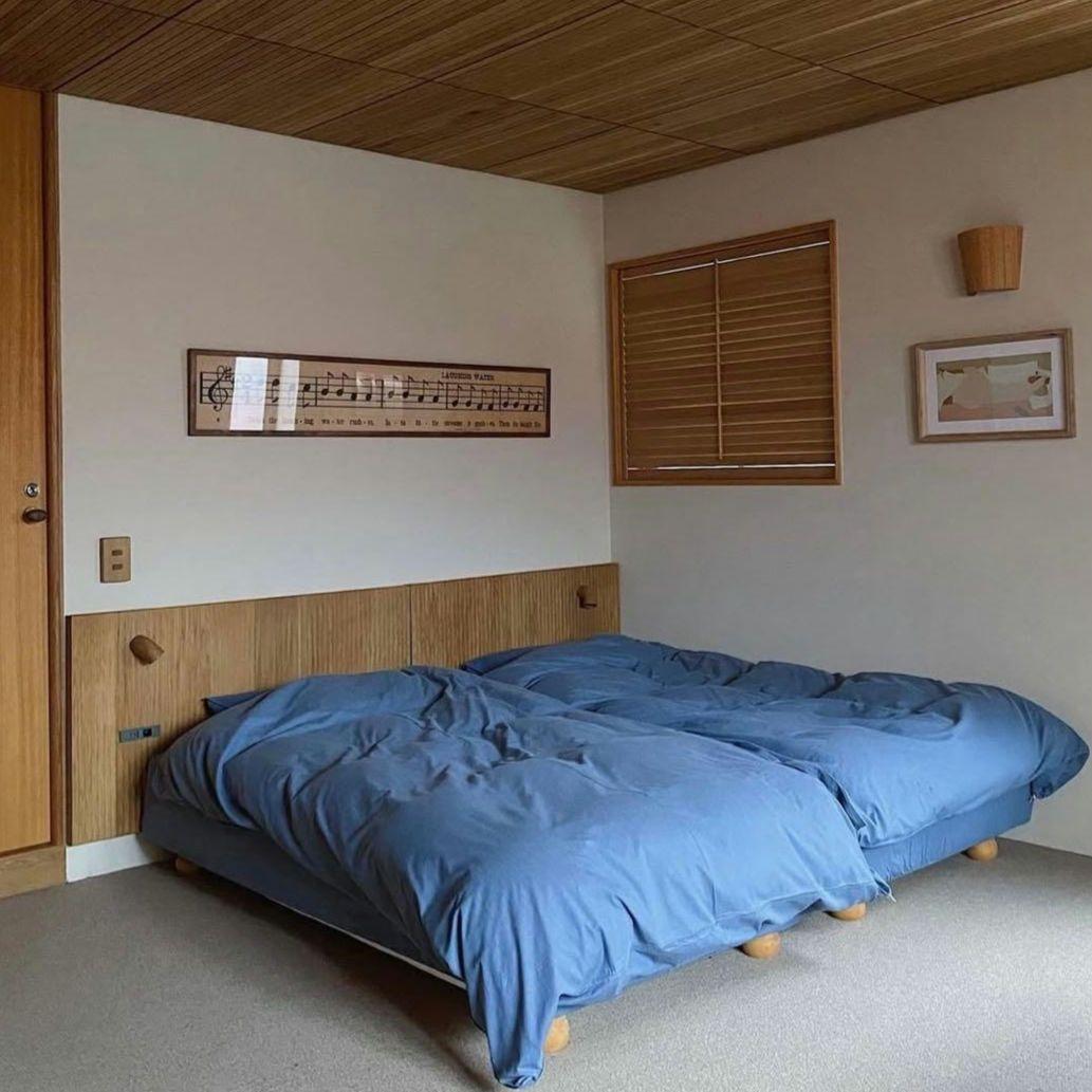 Too Wood 廃盤品 オリジナル木製ベッド脚4本セット