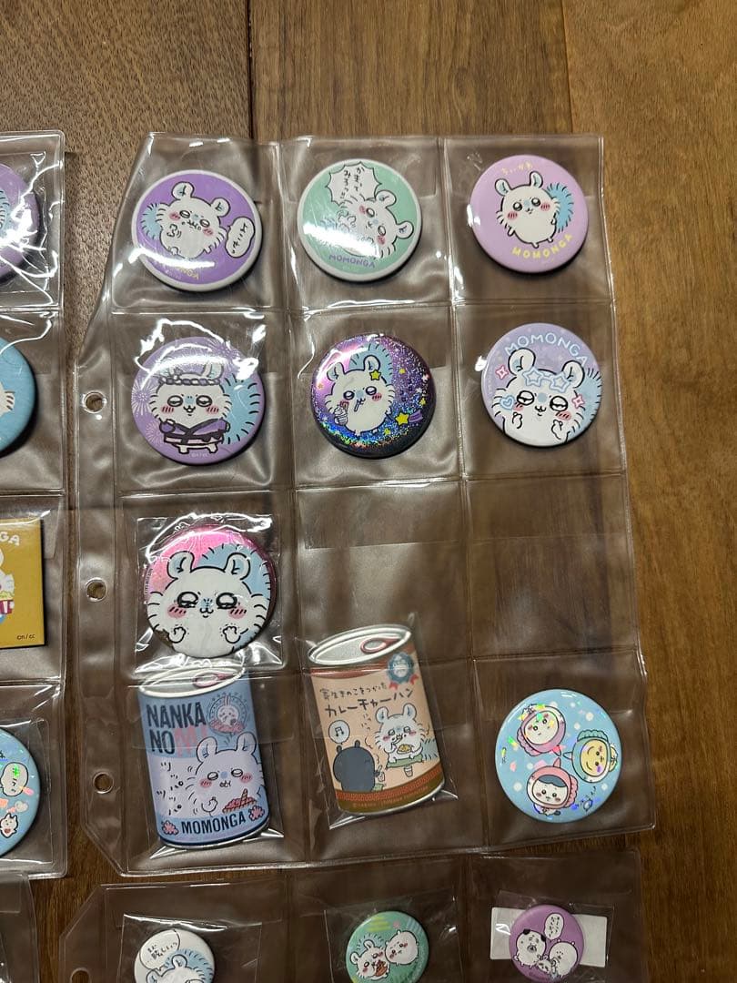 ちいかわ モモンガ缶バッジセット