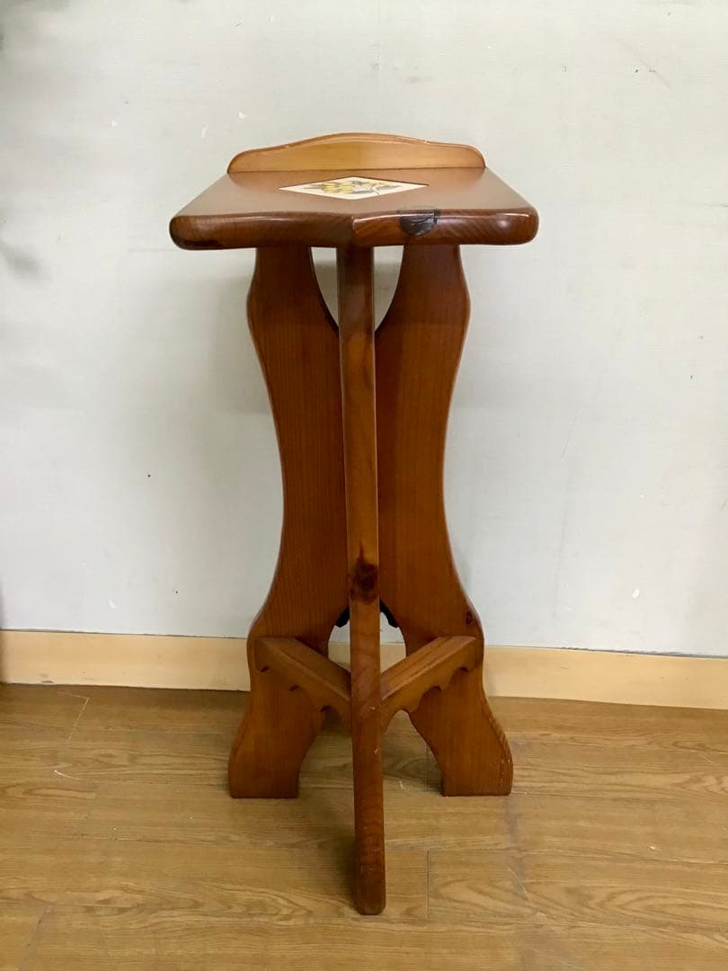 happylifenao7☆管545☆天然木☆タイル張り☆コンソール