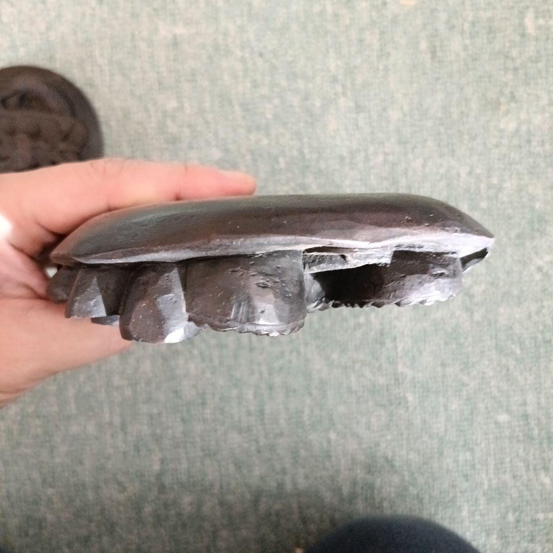 【最終値下げ】中国古美術 彫刻硯 龍彫 寿字 蝙蝠文 書道具 文房四宝 端渓系