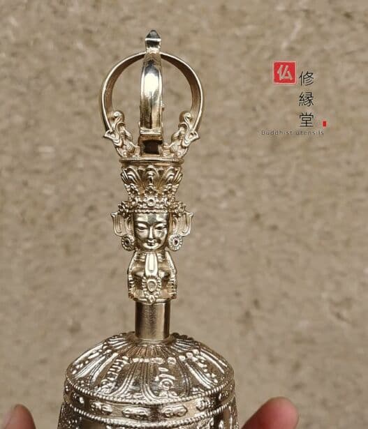 密教法具 金剛铃·五鈷杵 金剛杵 法器 真鍮製