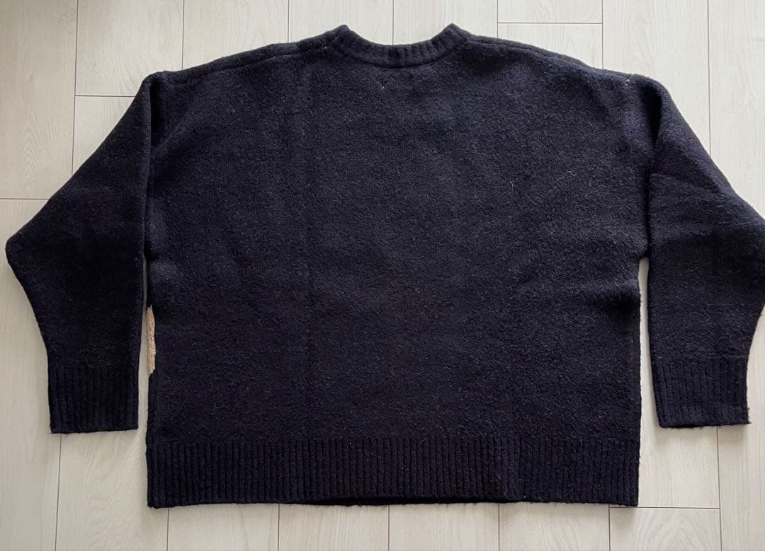 【美品】NAPTIME ネイビー Sサイズ　ニットプルオーバー