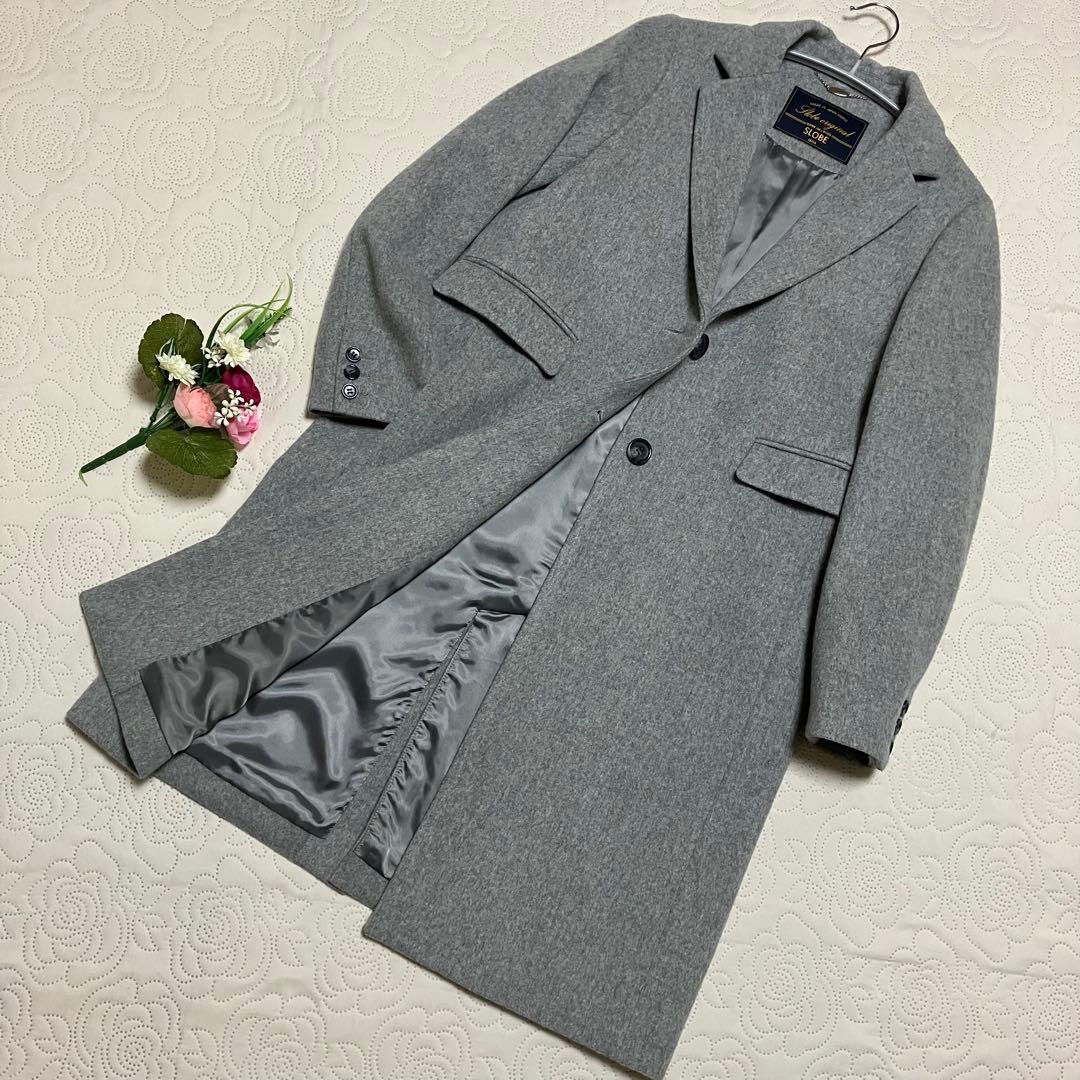 未使用級！SLOBE IENA スローブイエナ チェスターコート ウール Ｍ