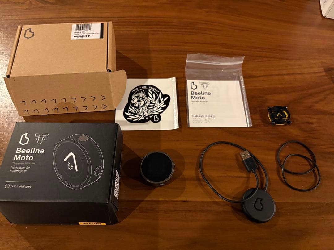 Beeline Moto Triumph Edition 保護フィルム貼付け済み