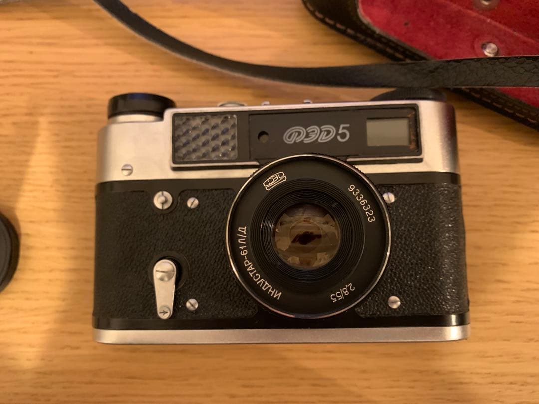 フィルムカメラ Fed5 & Industar-61
