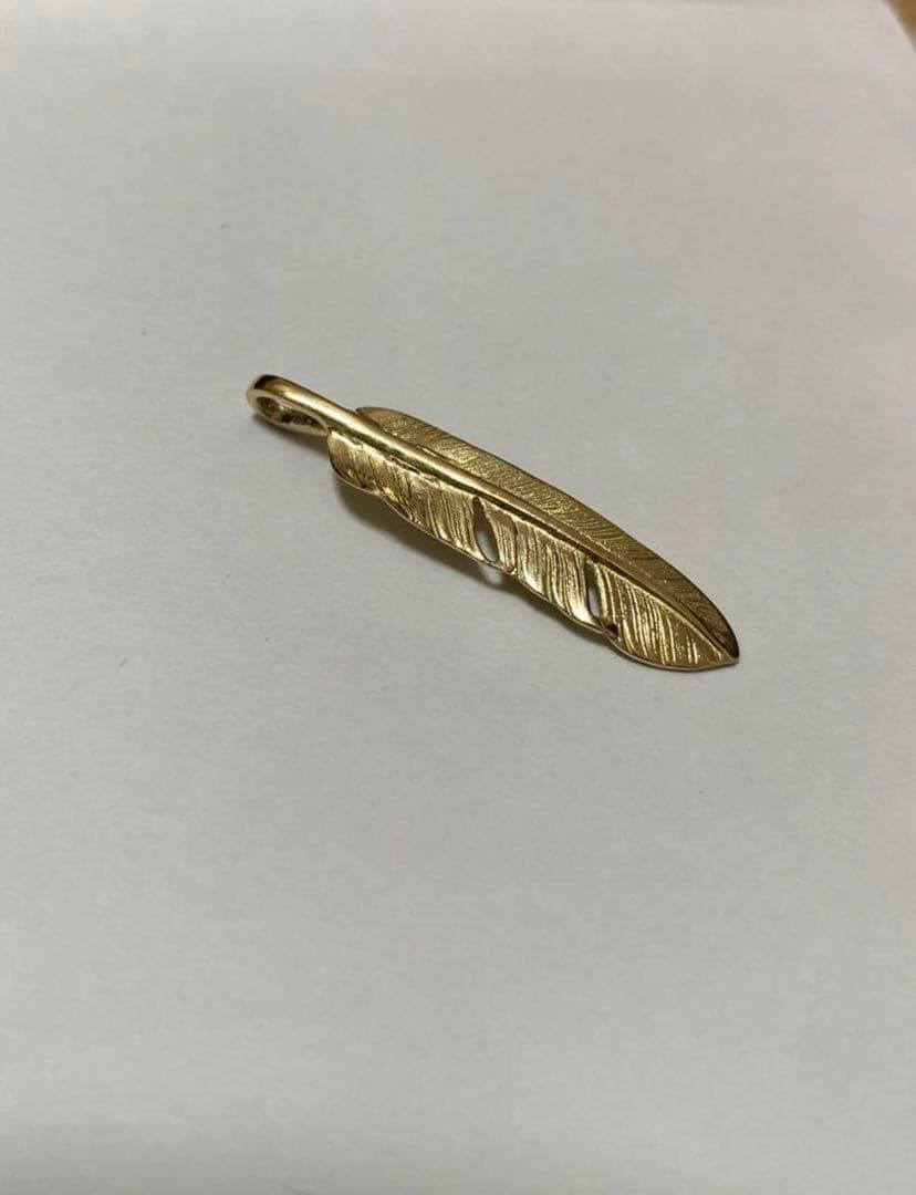 赤字覚悟　全金中フェザー　k18中フェザー　右　フェザー　k18