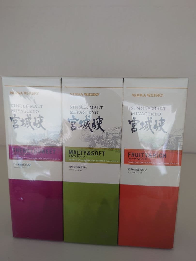 ニッカウイスキー　宮城峡蒸留所限定　５本セット