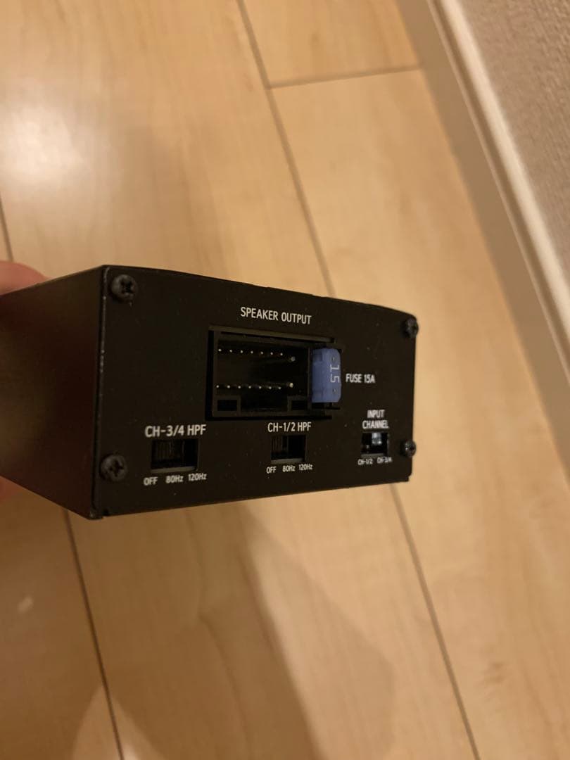 ALPINE パワーアンプ 4チャンネル KTP-600