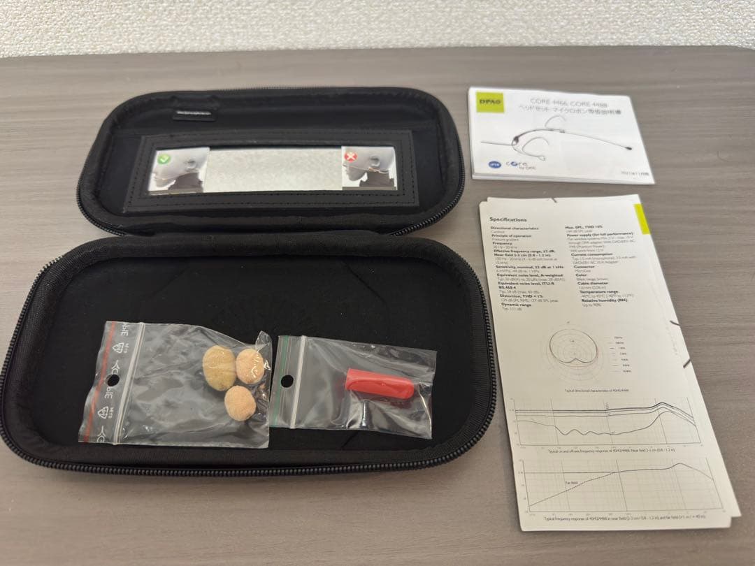 DPA 4488-DC-R-F00 CORE ヘッドセットマイク 単一指向性