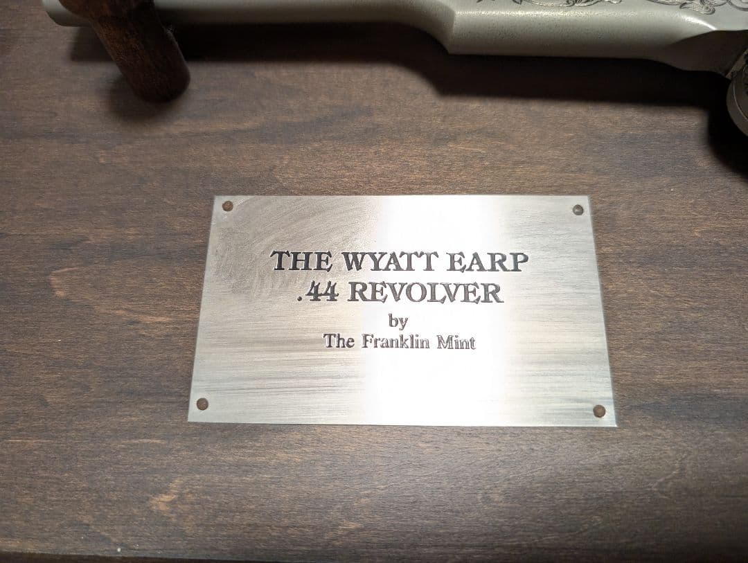 フランクリンミント ワイアットアープ リボルバー 44口径 装飾銃
