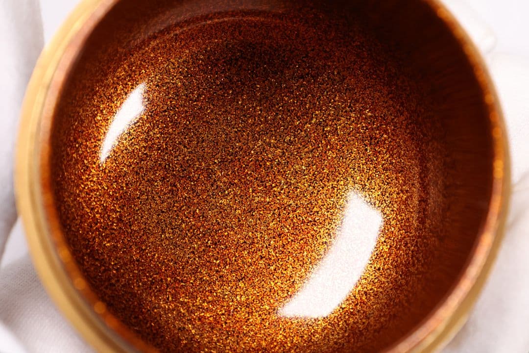 MA583 茶道具 一后一兆作 塩釜蒔絵 棗 保証品 共箱・共布・作歴 / 梨地