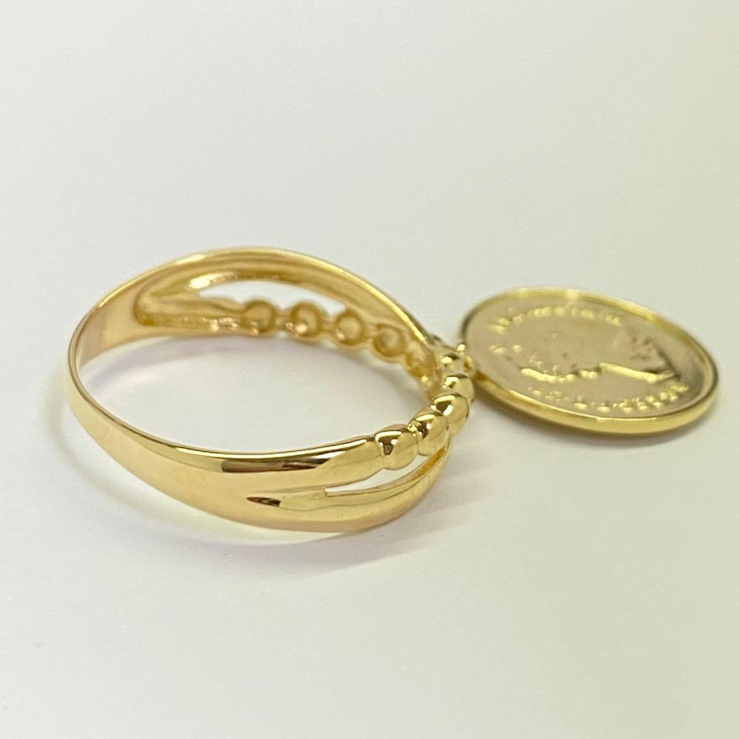 りかちゃんドール　K18　チャームリング　サイズ12号　18金