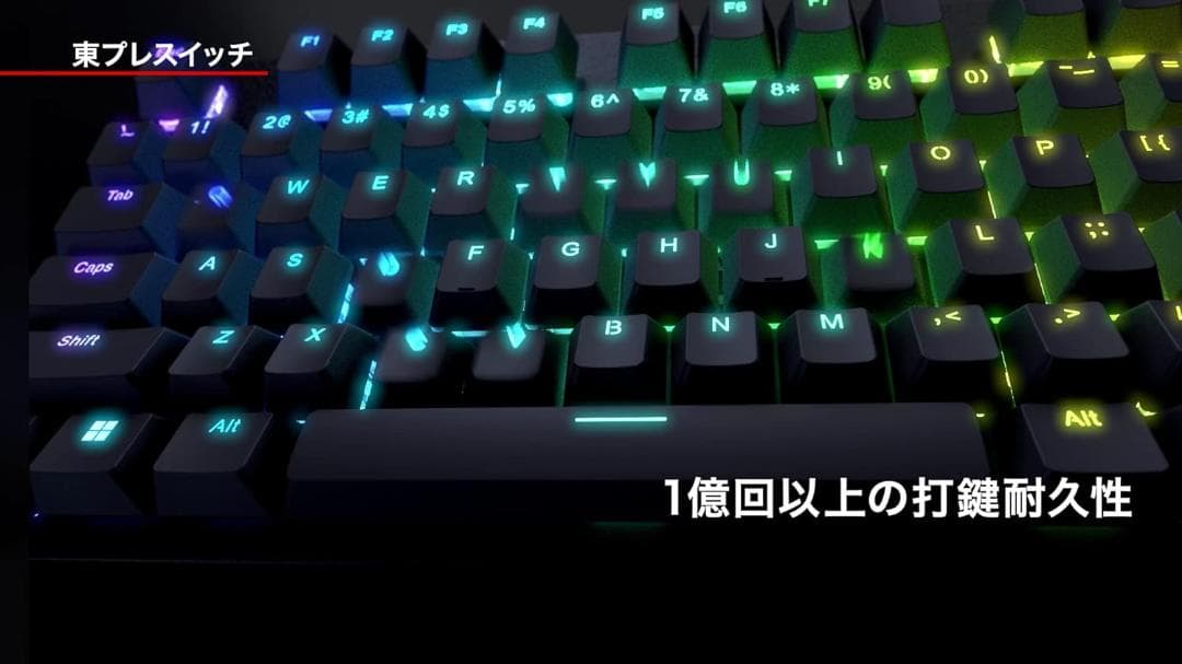 【未使用】REALFORCE リアルフォース 東プレGX1 キーボード静音45ｇ