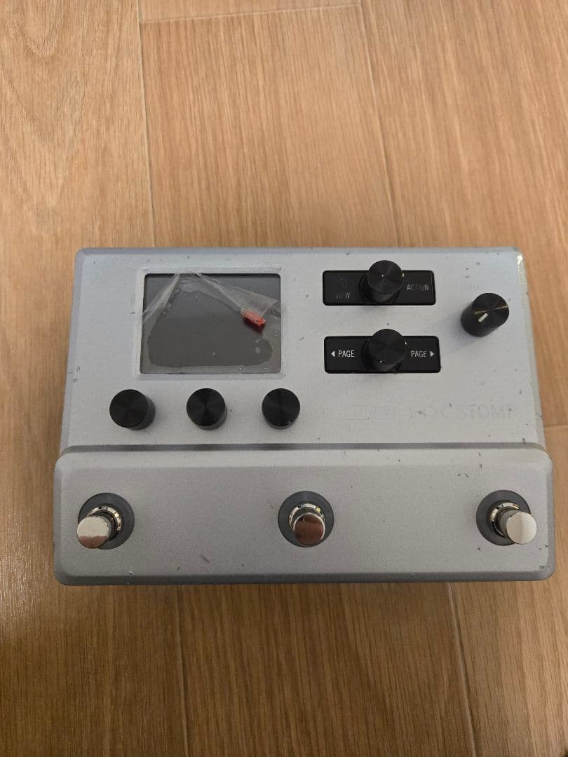 ギター line6 hx stomp + Melo audio EXP-001