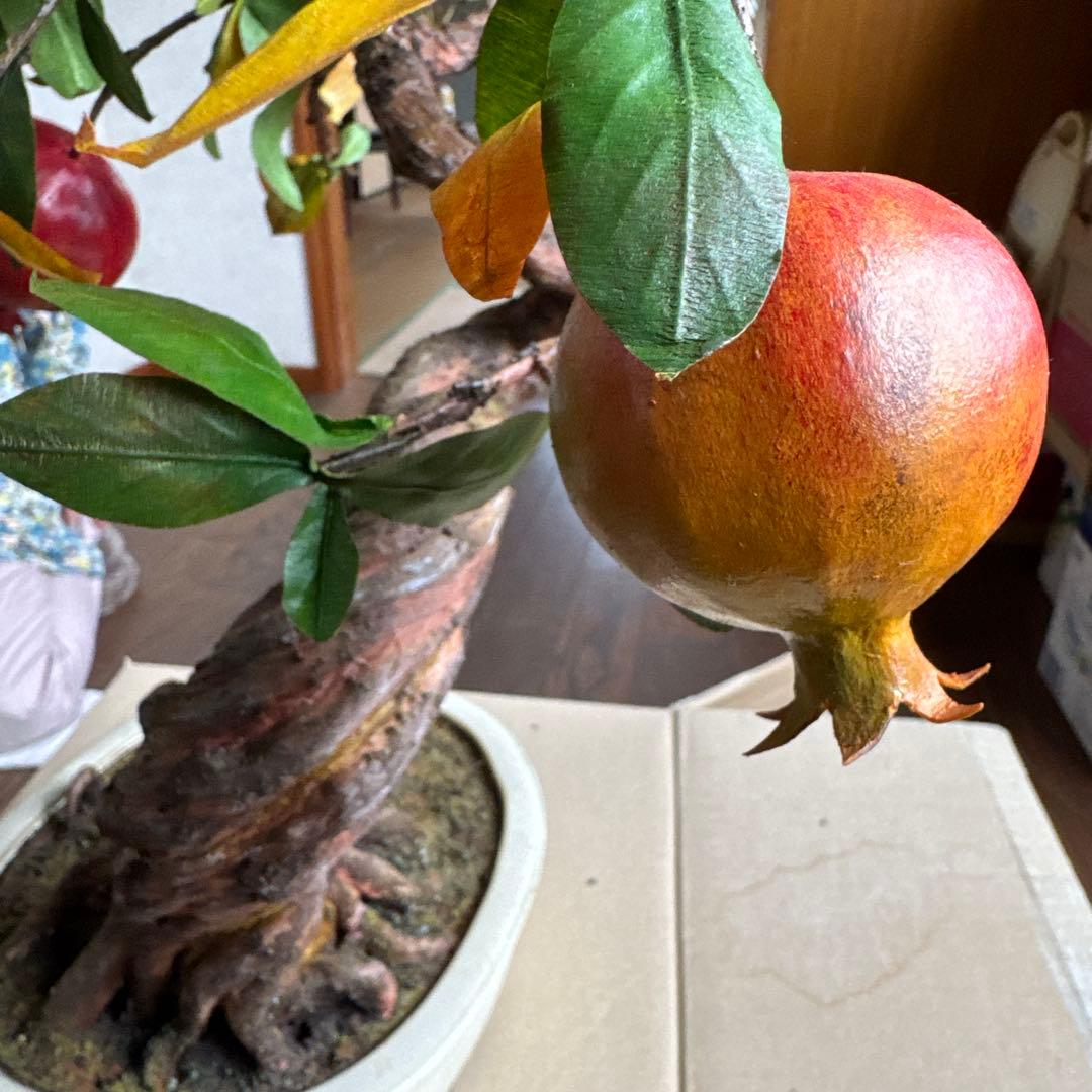 ザクロの木 置物 インテリア