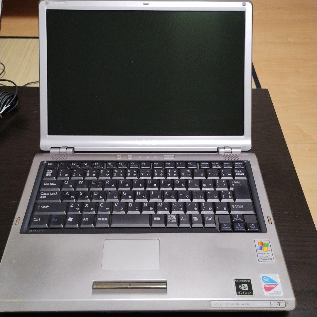 Windowsノート本体 SONY VAIO VGN-S73PB/B windows XP