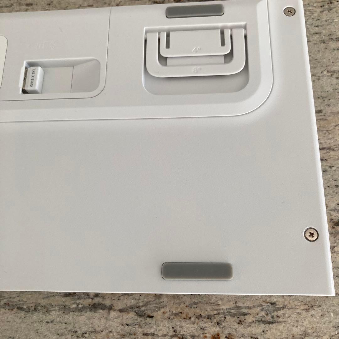 G915X LIGHTSPEED TKL ホワイト 日本語配列 キーボード本体