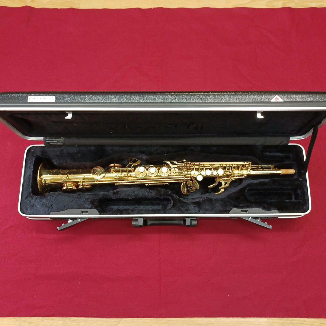 ヤマハ　ソプラノサックス　YSS62　パープルロゴ