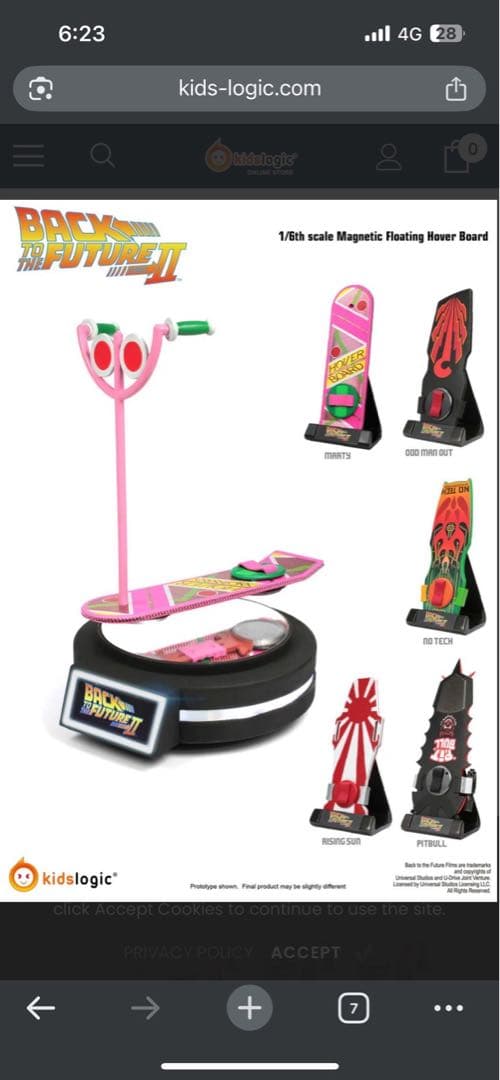 その他 Title kis back to the future2Hover Board