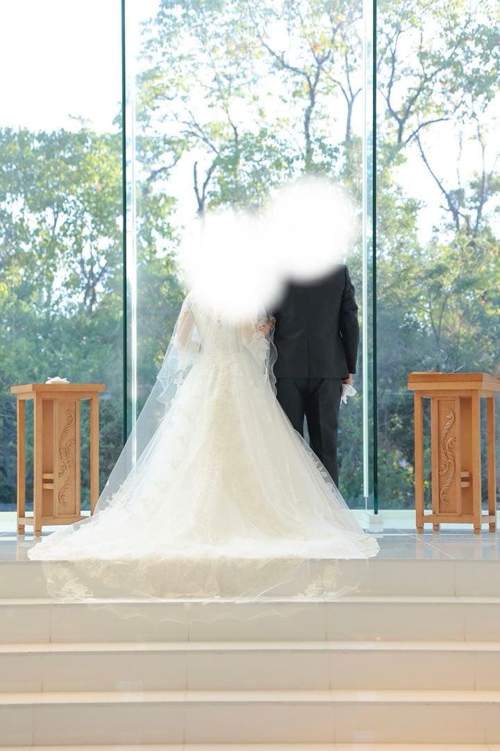 【おまけ付き】結婚式　桂由美　ウエディングドレス➕ロングベール