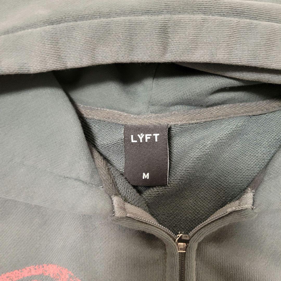 LYFT × Power House Gym パーカー Mサイズ　グレー