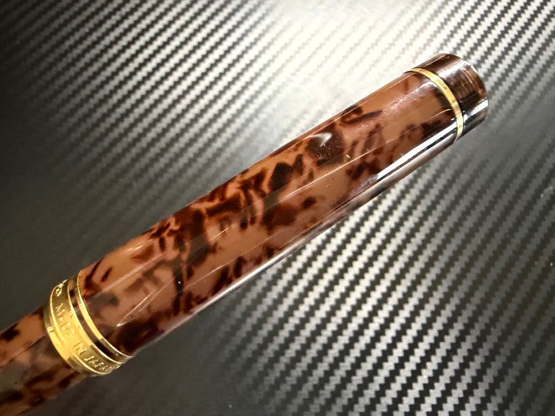 極美品 パイロット カスタム レガンス 初期型 B 太字 万年筆 ブラウン