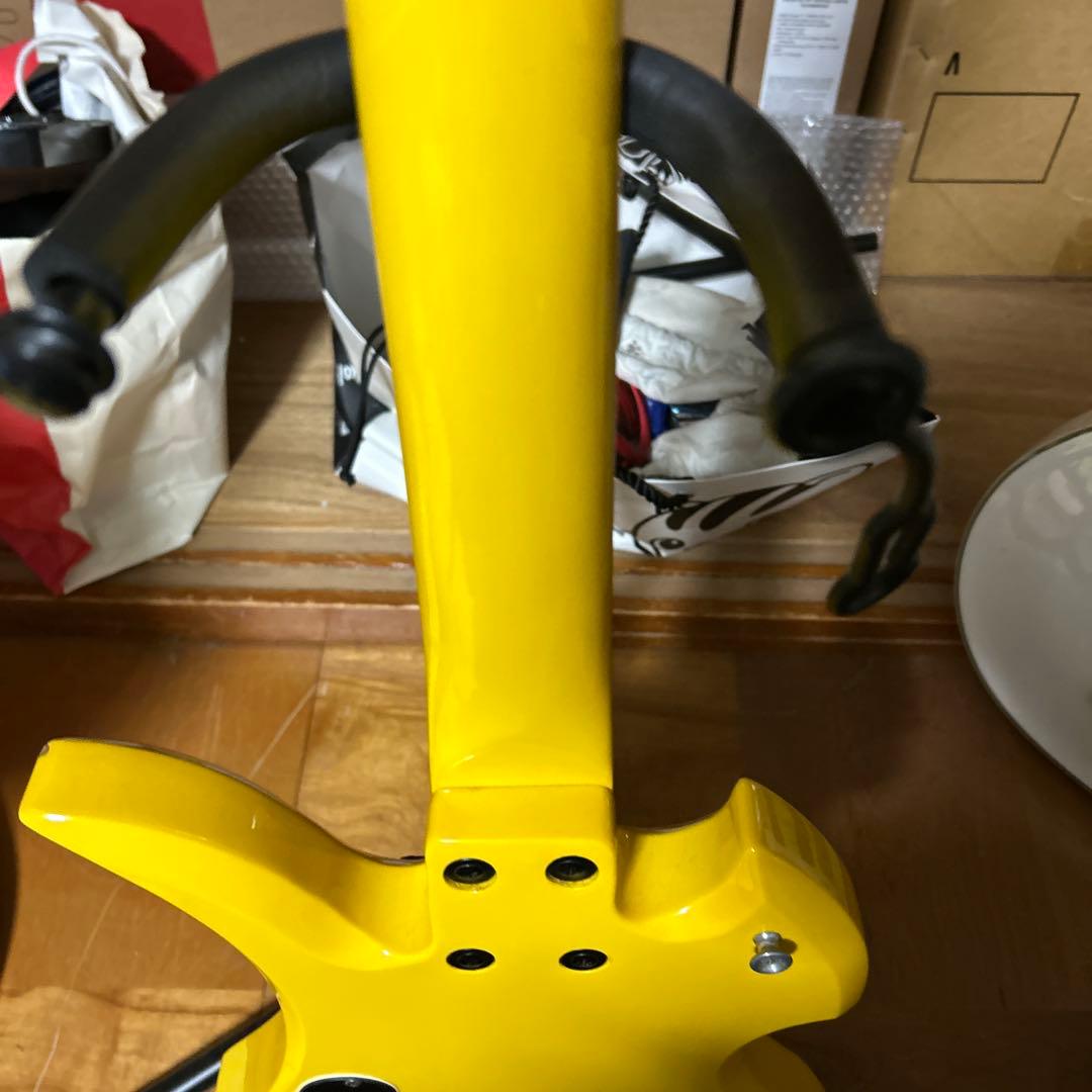 hide イエローハートJr　Burny ミニエレキギター