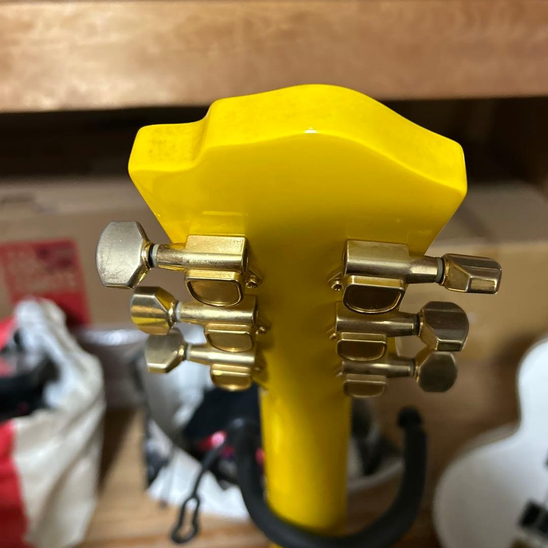 hide イエローハートJr　Burny ミニエレキギター