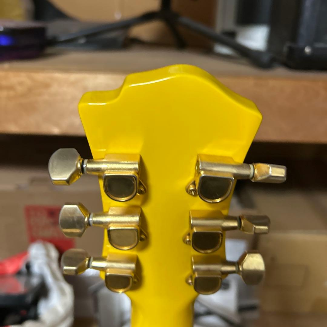 hide イエローハートJr　Burny ミニエレキギター