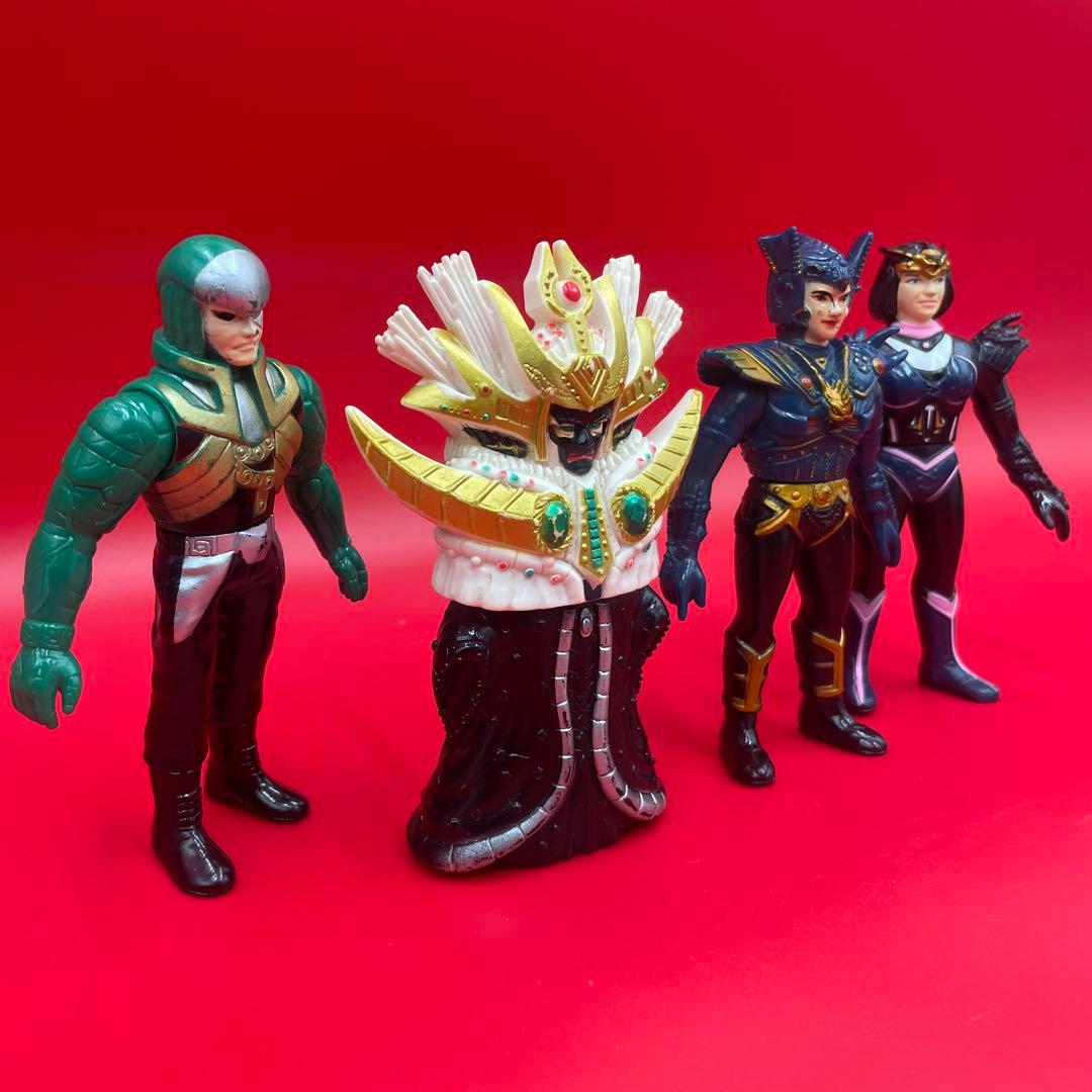 希少　光戦隊マスクマン ソフビ 1987年　当時物　昭和レトロ