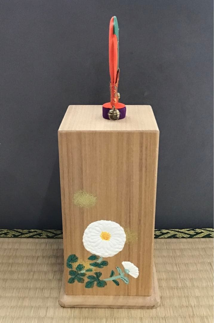 茶道具　投扇興　蝶(的) 枕(台)扇(5本)一式 7点　栞　共箱　S258TK