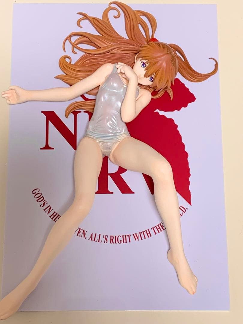 クルシマ製作所　アスカ　ガレージキット　塗装済み完成品　エヴァ