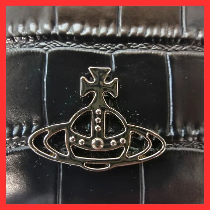 【新品未使用】ヴィヴィアンウエストウッド三つ折り財布　843VW591　ブラック