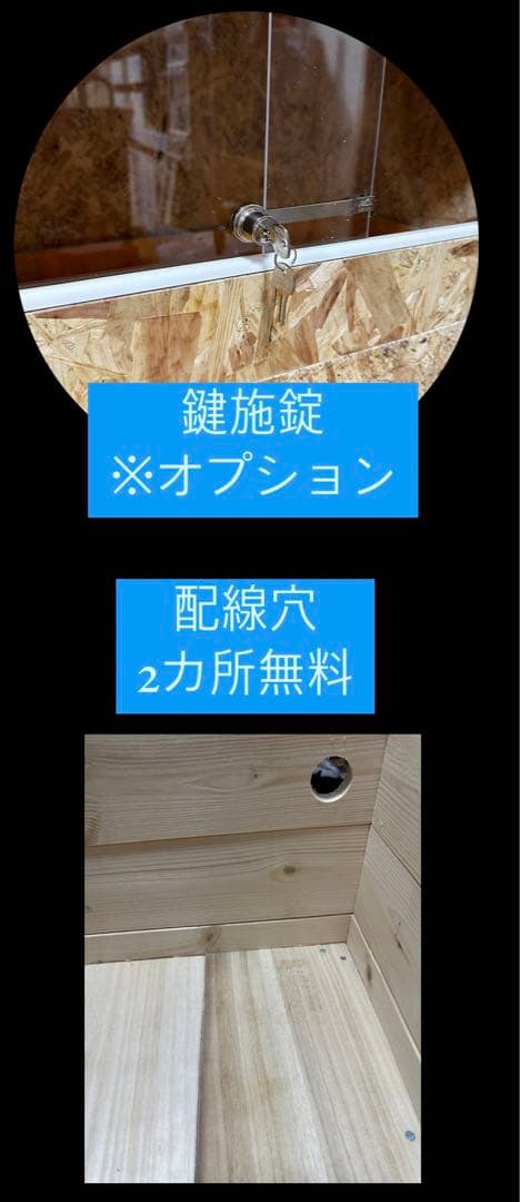 サイドアクリル　爬虫類　飼育ケージ