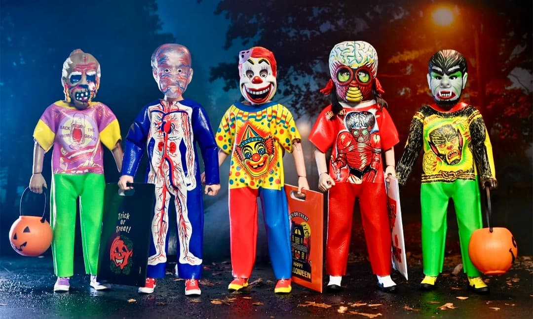 ベンクーパー ハロウィンキッズ メタルナミュータント ウルフマン他 ソフビ