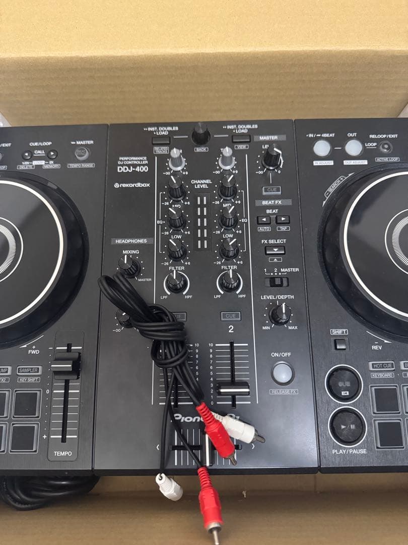 Pioneer DDJ-400 DJコントローラー コード・箱付き　美品