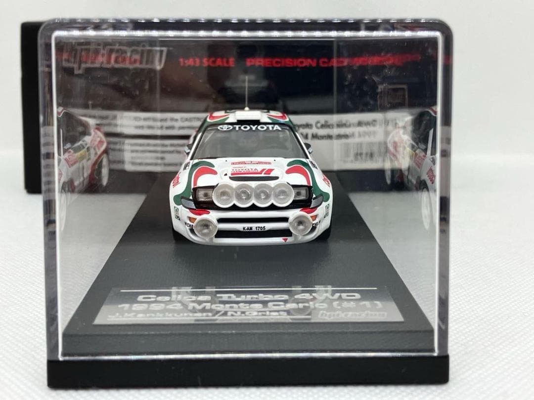★1/43 トヨタ セリカ ターボ 4WD★J.カンクネン★1994モンテカルロ