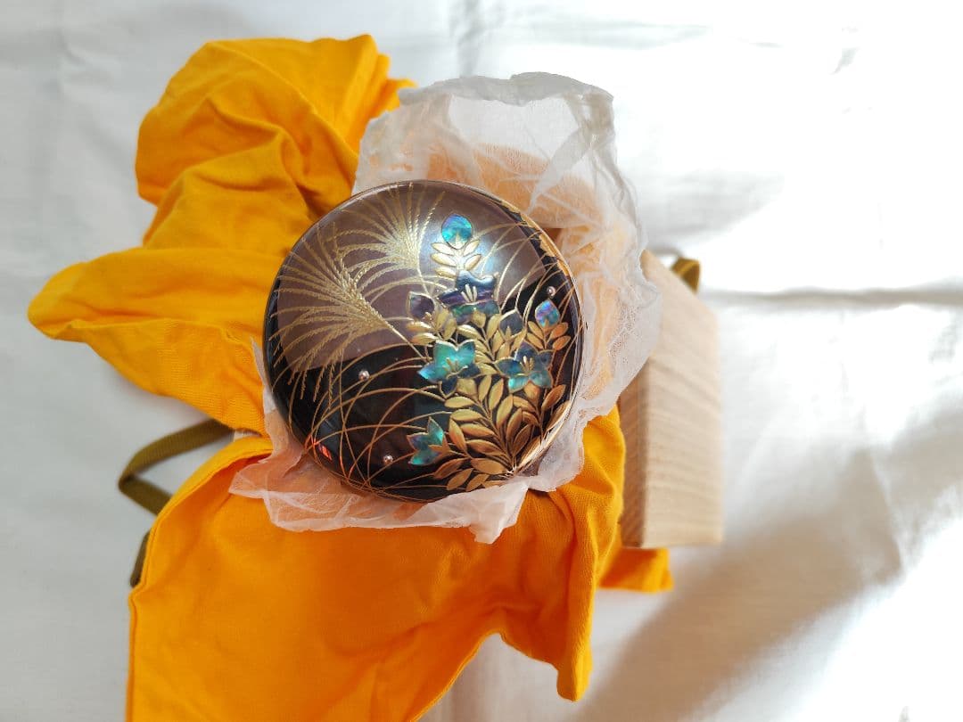 茶道具 大棗 秋の図