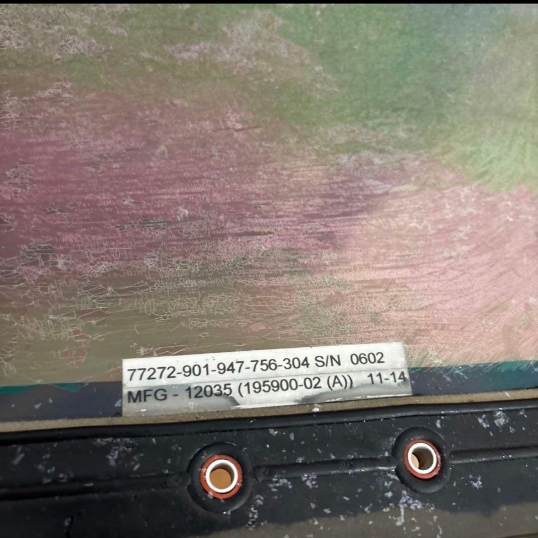 米軍　実物　オスプレイ　ヘリ　窓　送料無料