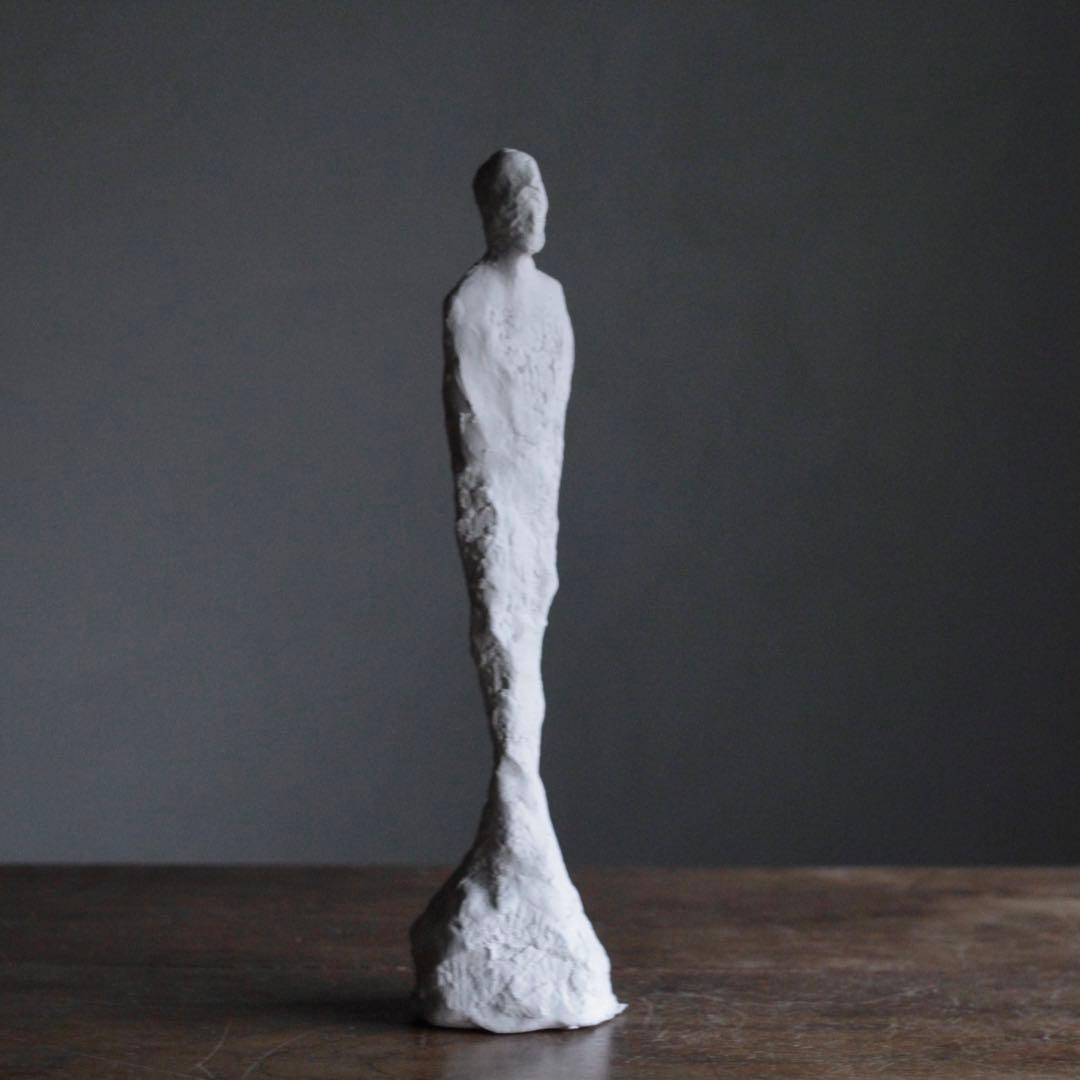 石塑粘土 立体作品 sculpture 現代美術 c 人物像 オブジェ