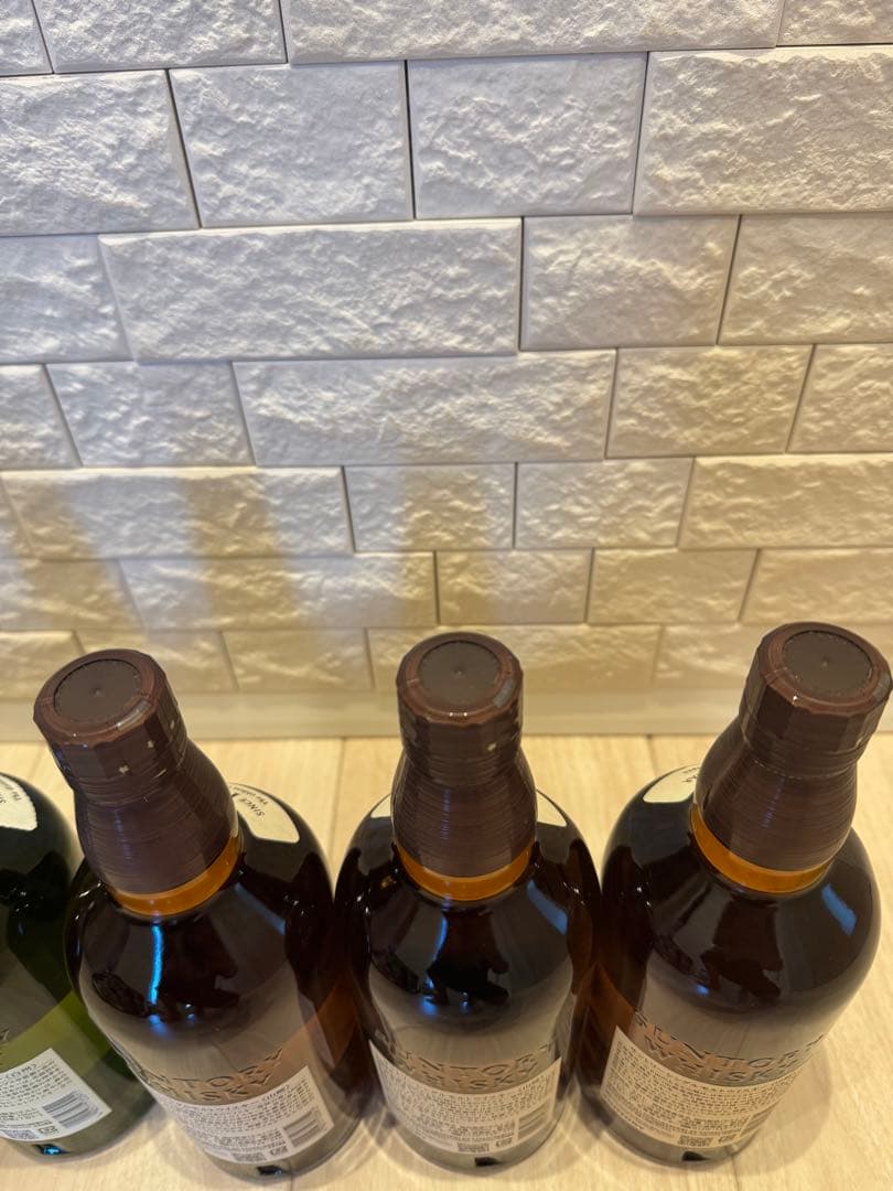 山崎　白州　ノンヴィンテージ 6本セット　各3本　レシート付属