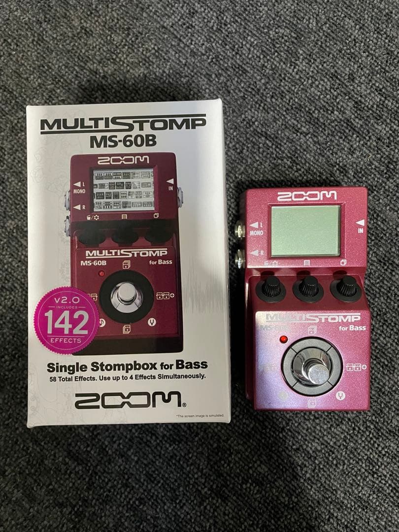 ギター Multistomp ms-60b zoom