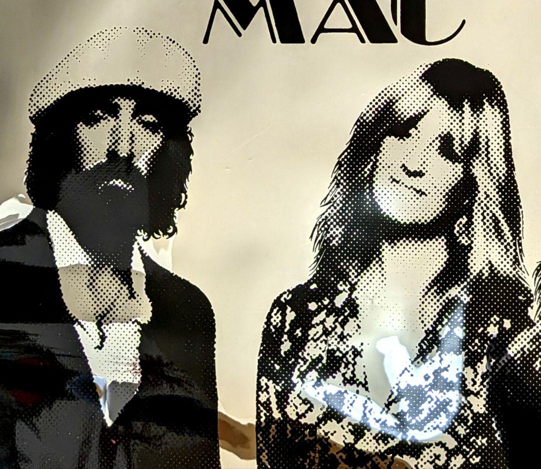 フリートウッドマック 「噂」 1977年 アルミ蒸着フィルム ポスター 美中古品