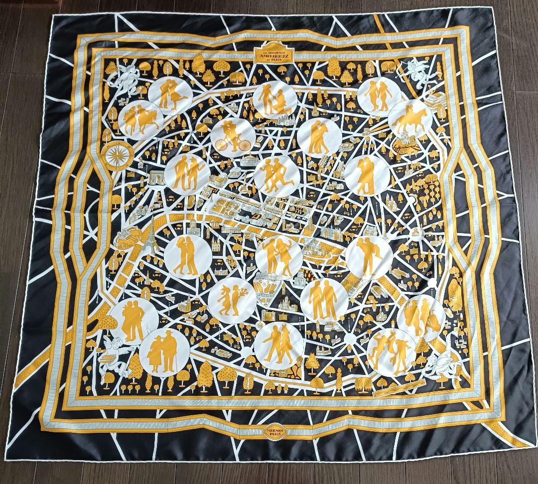 エルメス 　カレ　パリの恋人たち