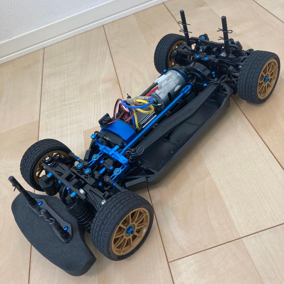 タミヤ TT02 ほぼフルオプション　走行少　ライキリボディはなし　メカ類セット