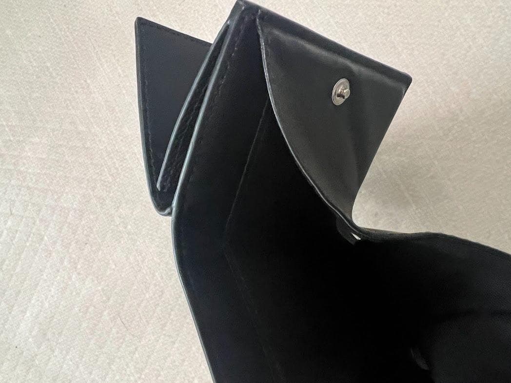 【箱・備品付】BALENCIAGA 三つ折り財布