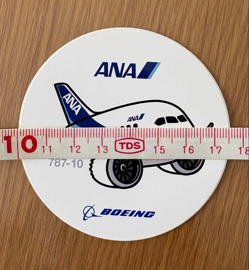 ANA 787-10 初就航 搭乗記念品 ネックストラップ ステッカー セット